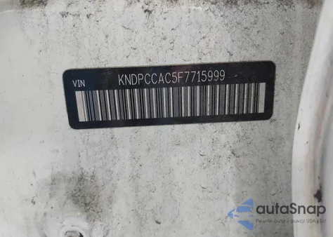 2015 Kia Sportage Ex from USA, damaged, VIN KNDPCCAC5F7715999